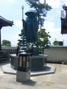 5番札所地蔵寺の弘法大師像