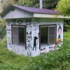 カラフルな休憩所