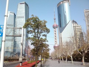 上海のランドマーク東方明珠電視塔