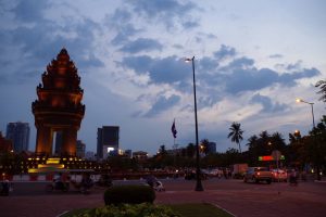 カンボジアの独立記念塔