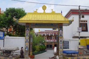 マハーボディー寺院近くのチベット寺