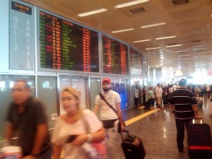 イスタンブルのアタテュルク国際空港