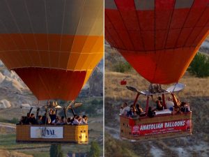 カッパドキアの熱気球ツアー